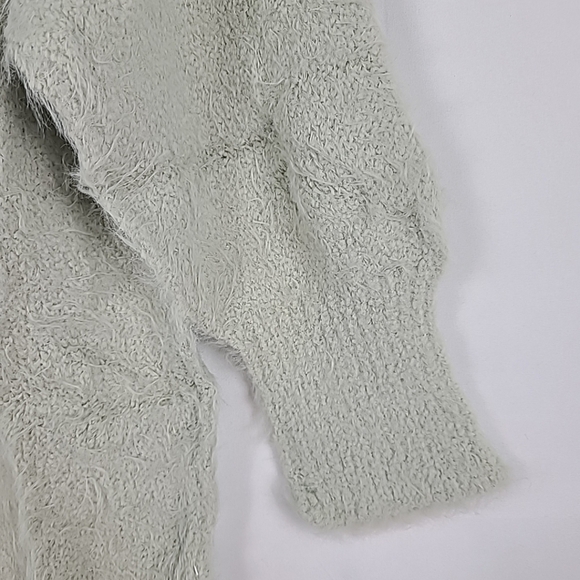 NEW 143 Story by Line Up Fuzzy Wuzzy Pullover Sweater in Frosty Gray Sz 2X - Picture 4 of 9